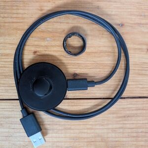 Oura Gen 3 Heritage Stealth Size 8 Smart Ring